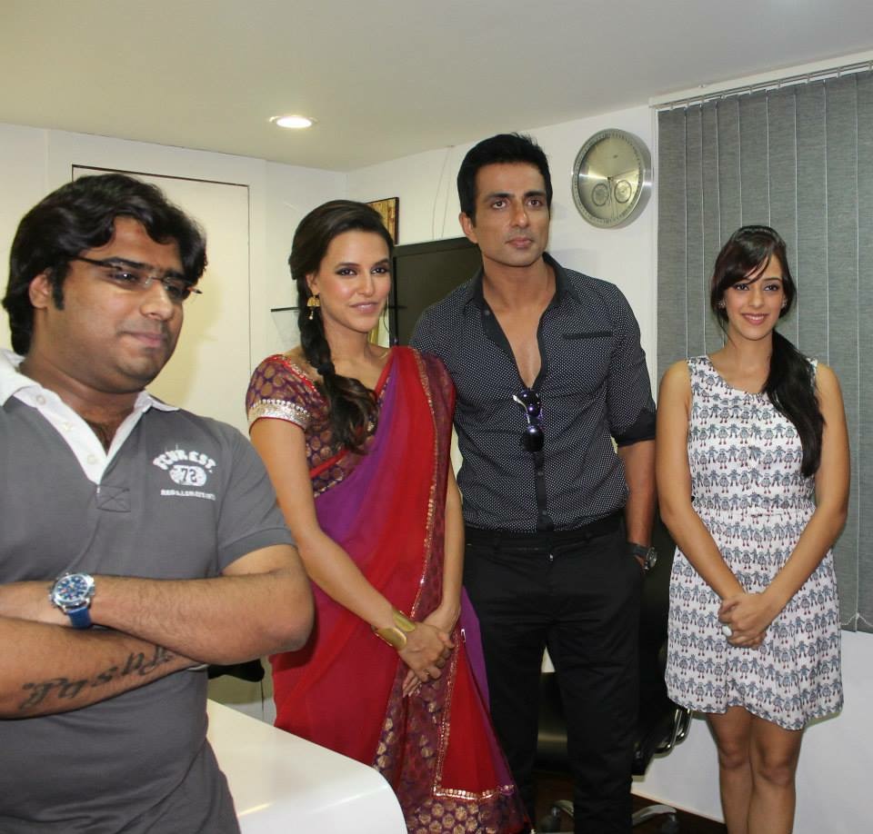 Sonu Sood & Neha Dhupia